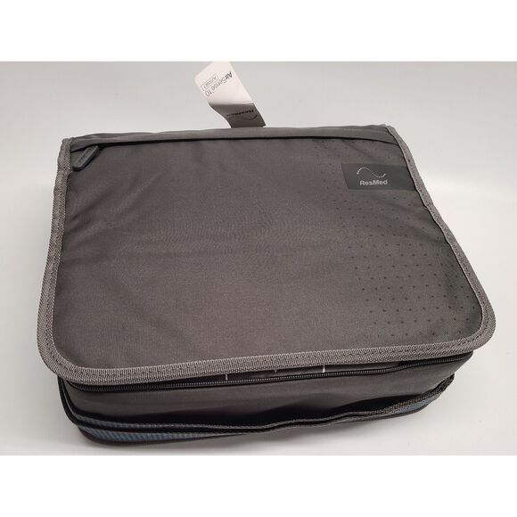 New ResMed AirSense 10 Dark Grey CPAP Travel Carry Case Bag w/ Dividers - Picture 2 of 5
